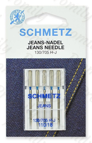 Иглы для джинсы № 110, Schmetz, 5шт от магазина Promily в Москве