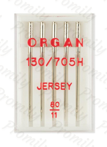 Иглы джерси № 80, Organ, 5 шт от магазина Promily в Москве