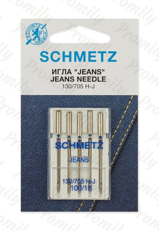 Иглы для джинсы №100, Schmetz, 5шт от магазина Promily в Москве