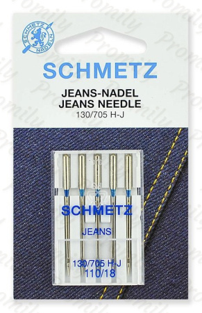 Иглы для джинсы № 110, Schmetz, 5шт от магазина Promily в Москве