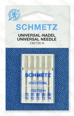Иглы стандартные №70(2), 80(2), 90, Schmetz, набор 5 шт от магазина Promily в Москве